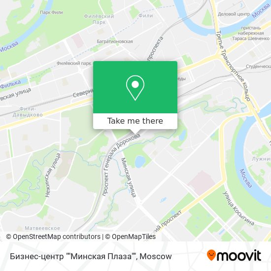 Бизнес-центр ""Минская Плаза"" map