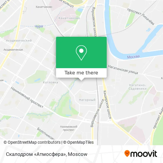 Скалодром «Атмосфера» map