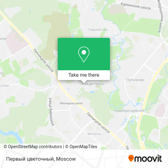 Первый цветочный map