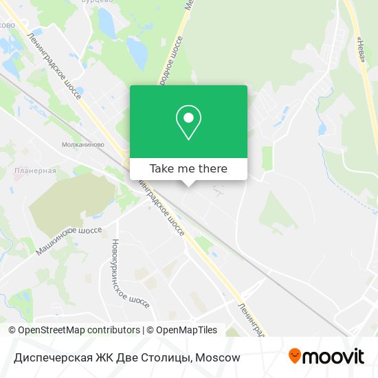 Диспечерская ЖК Две Столицы map