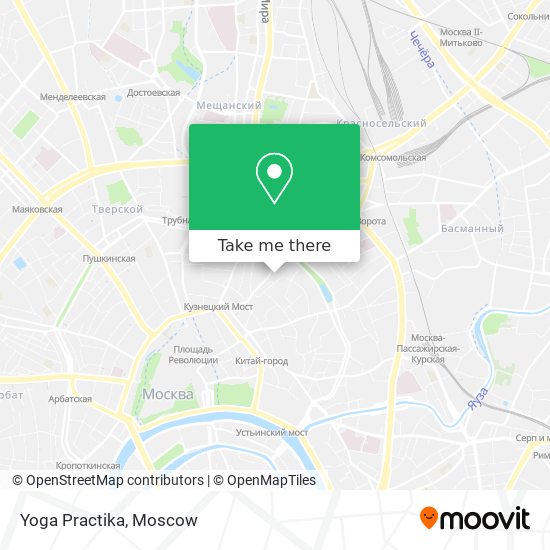 Yoga Practika map