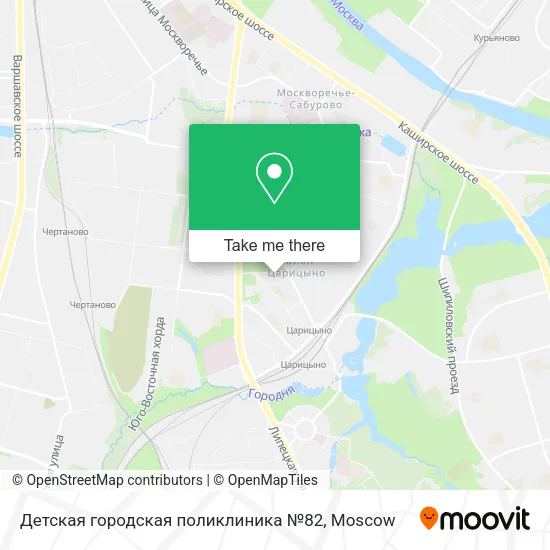 Детская городская поликлиника №82 map