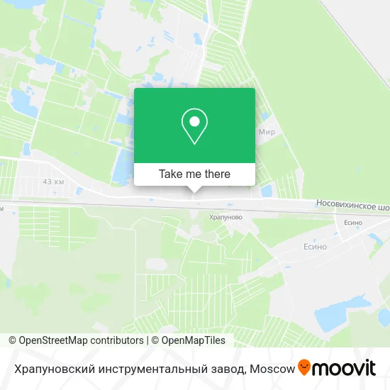 Храпуновский инструментальный завод map