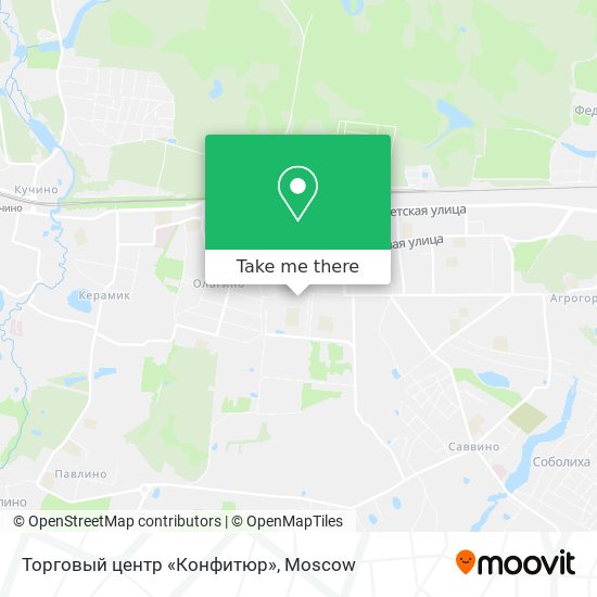 Торговый центр «Конфитюр» map