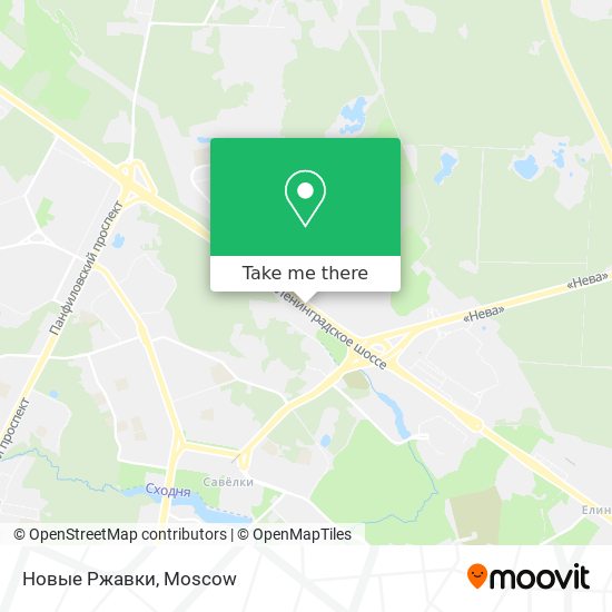 Новые Ржавки map