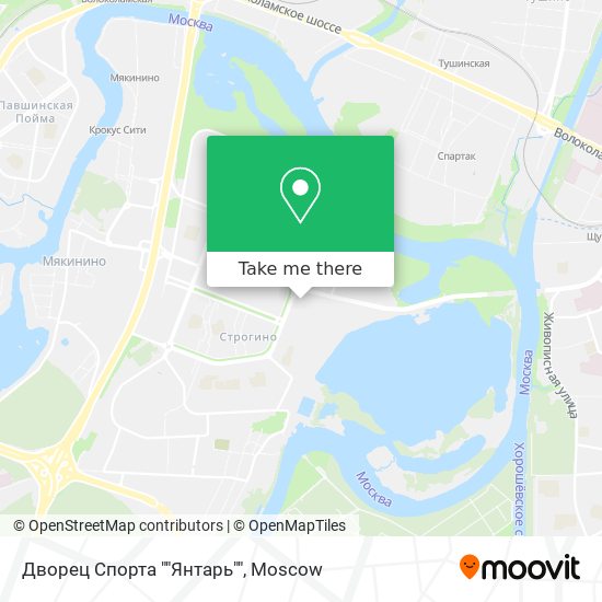 Дворец Спорта ""Янтарь"" map