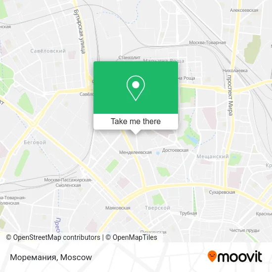 Моремания map