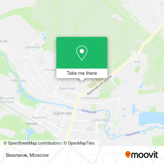 Виаланж map