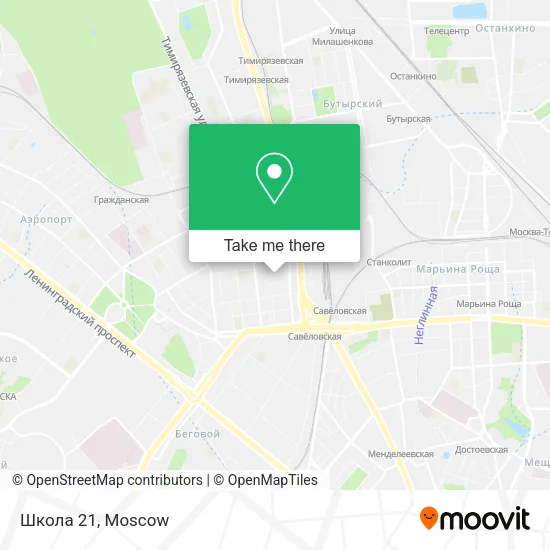 Школа 21 map