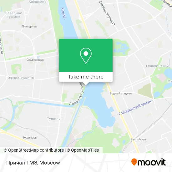 Причал ТМЗ map