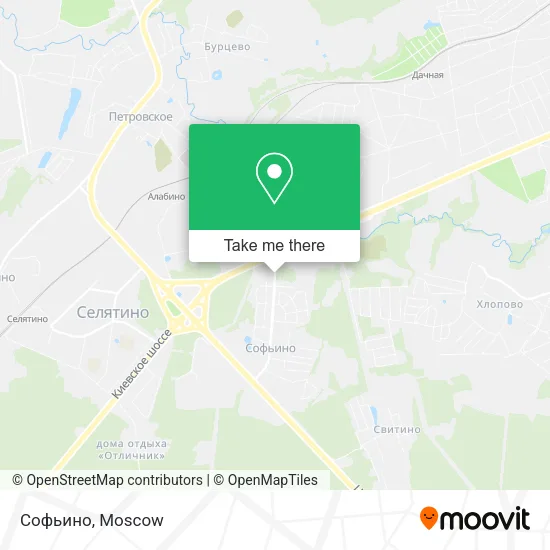 Софьино map