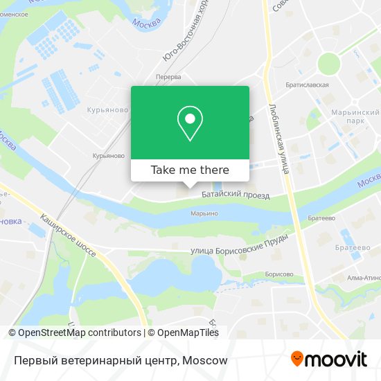 Первый ветеринарный центр map