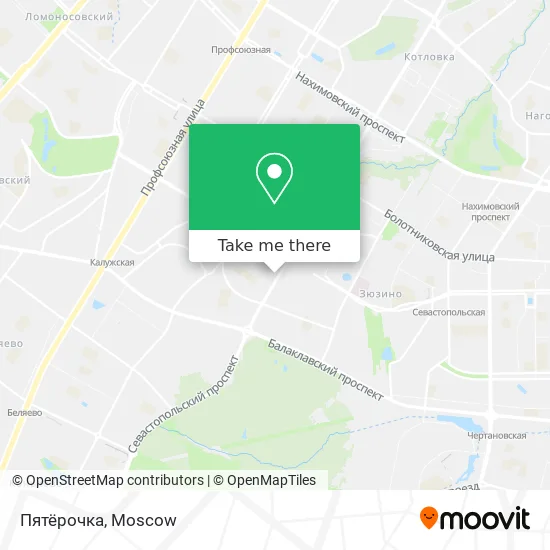 Пятёрочка map