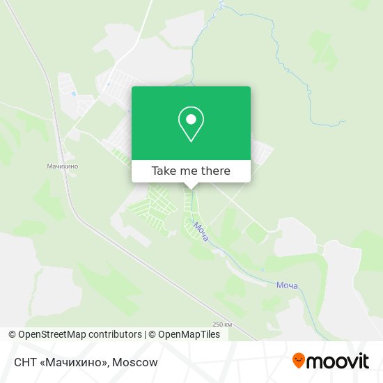 СНТ «Мачихино» map