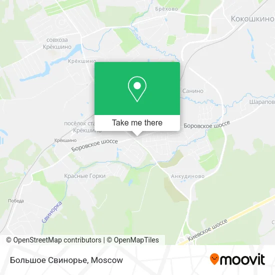 Большое Свинорье map