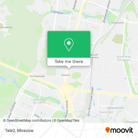 Tele2 map