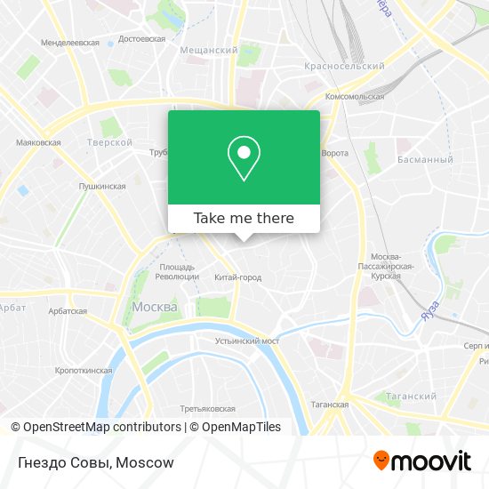 Гнездо Совы map