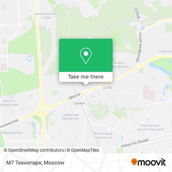 М7 Технопарк map