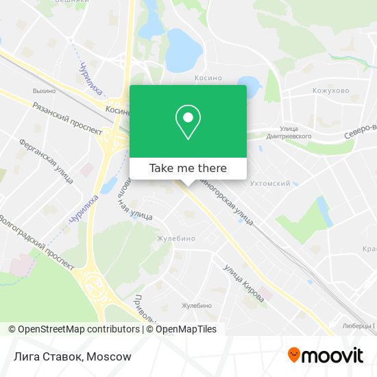 Лига Ставок map