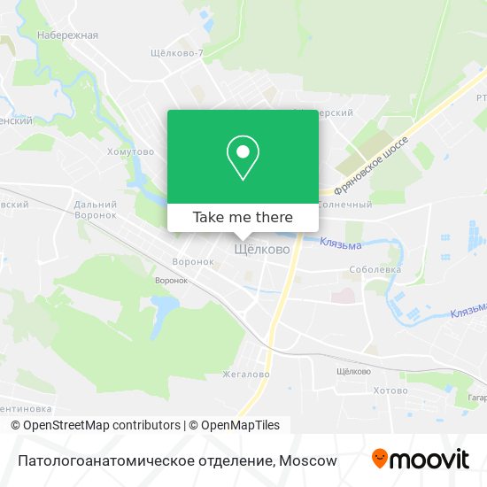 Патологоанатомическое отделение map