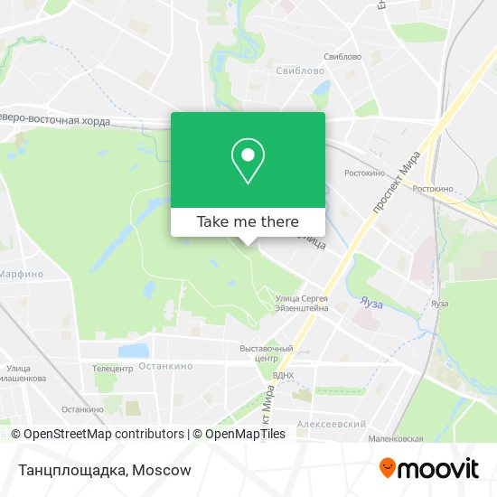 Танцплощадка map