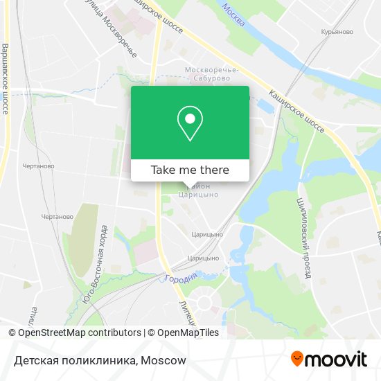 Детская поликлиника map