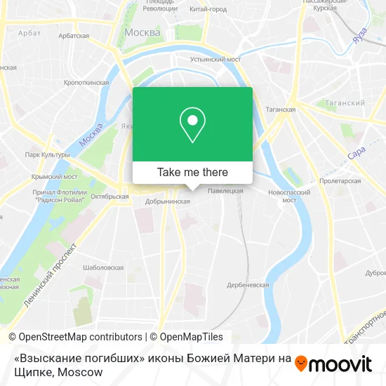 «Взыскание погибших» иконы Божией Матери на Щипке map