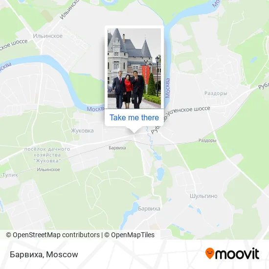Барвиха map