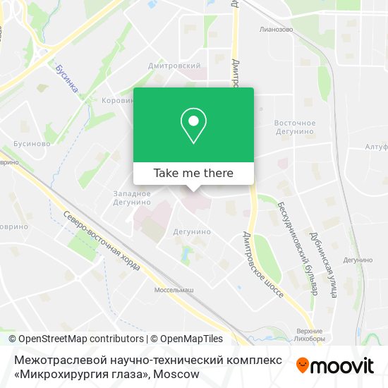 Межотраслевой научно-технический комплекс «Микрохирургия глаза» map