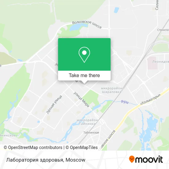 Лаборатория здоровья map