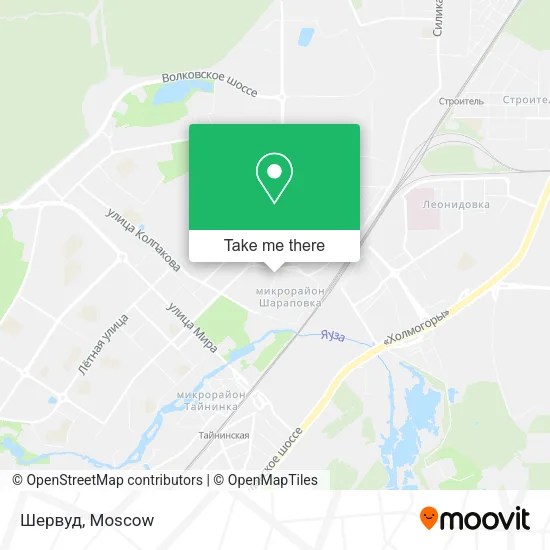 Шервуд map