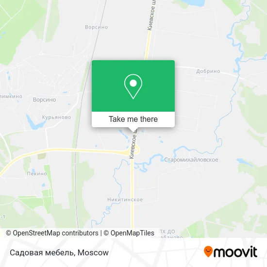 Садовая мебель map