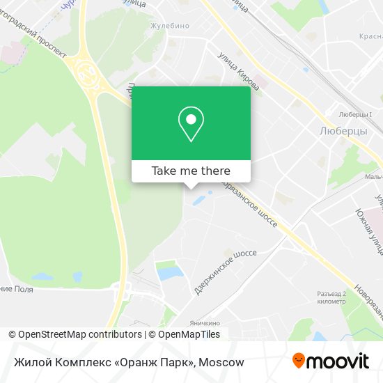 Жилой Комплекс «Оранж Парк» map