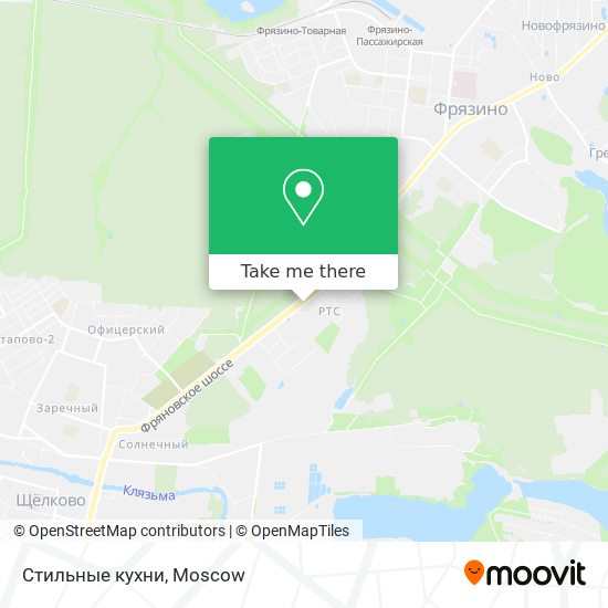 Стильные кухни map