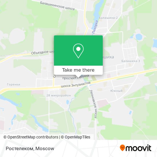 Ростелеком map
