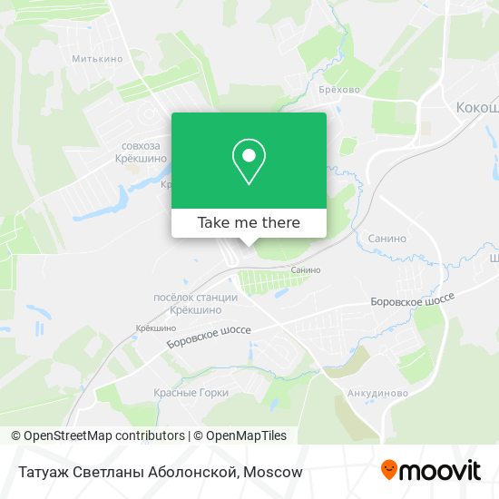 Татуаж Светланы Аболонской map