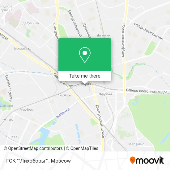 ГСК ""Лихоборы"" map