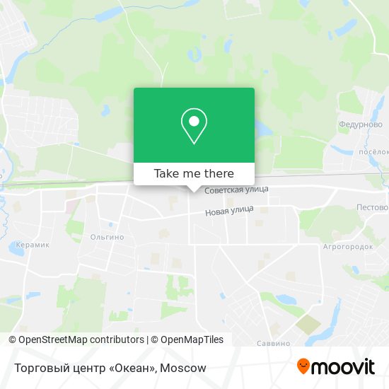 Торговый центр «Океан» map