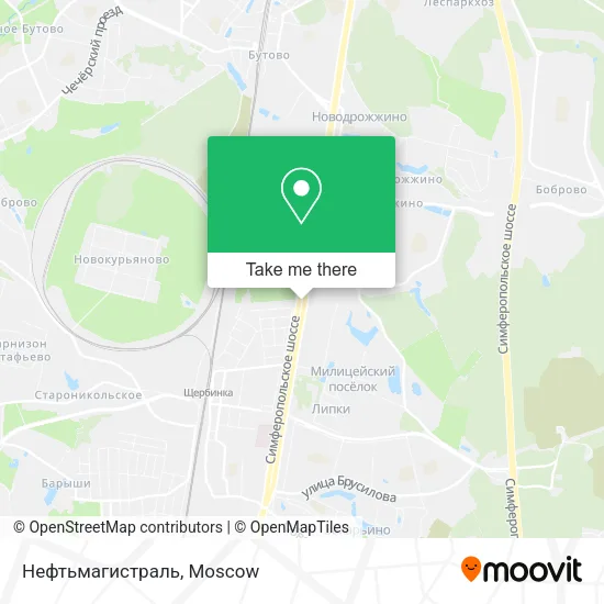 Нефтьмагистраль map