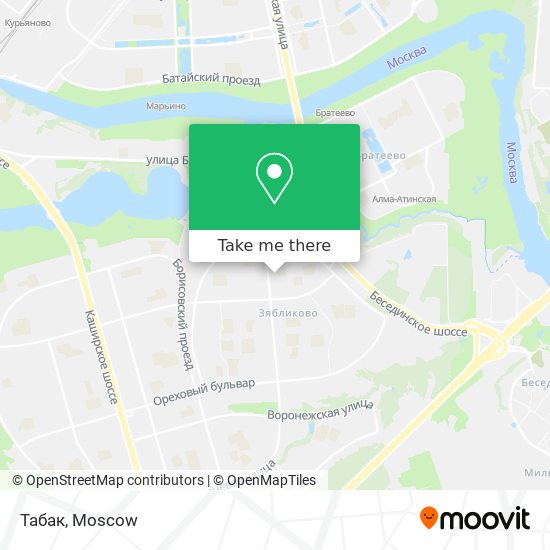 Табак map