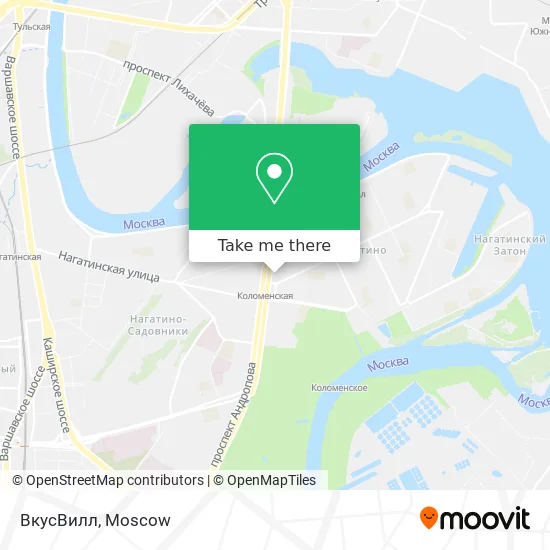 ВкусВилл map