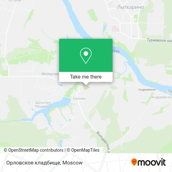 Орловское кладбище map