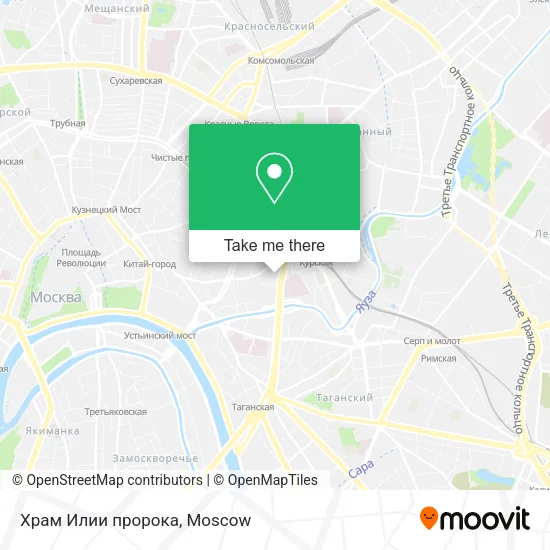 Храм Илии пророка map