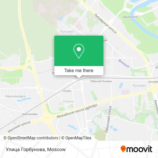 Улица Горбунова map