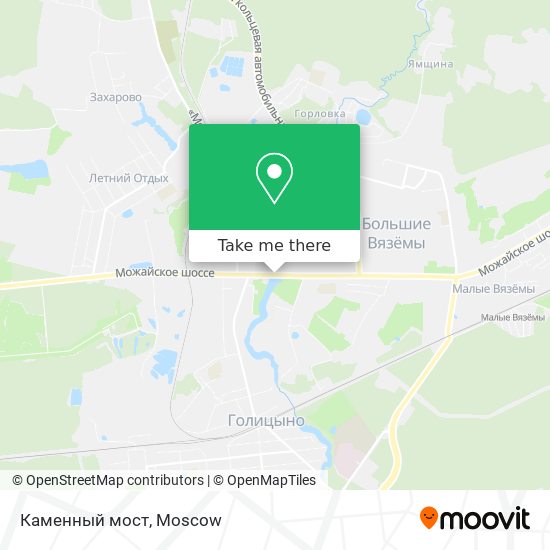 Каменный мост map