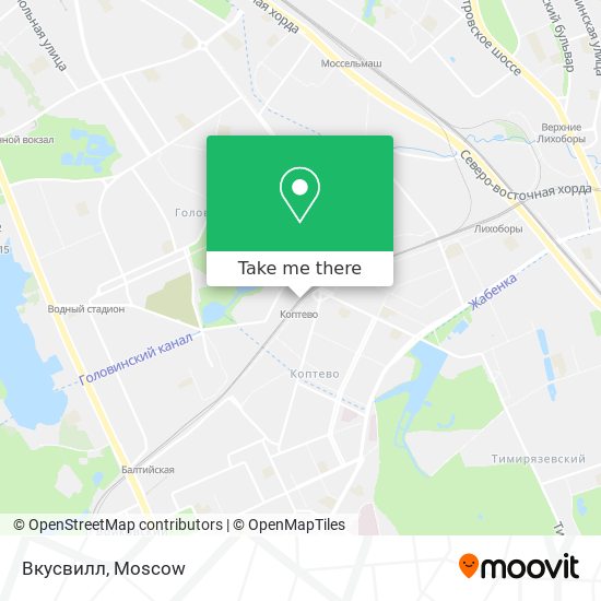 Вкусвилл map