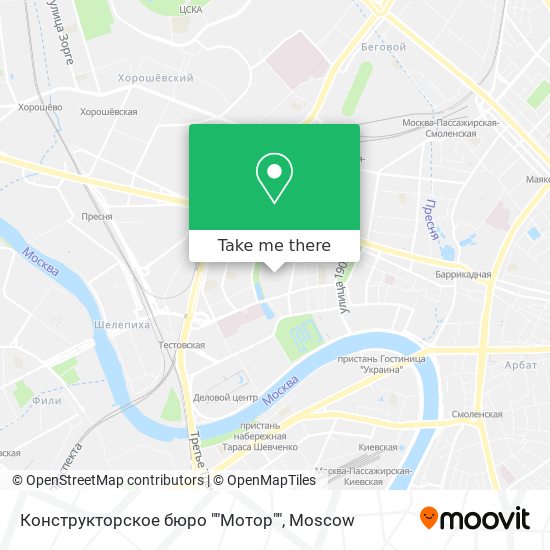 Конструкторское бюро ""Мотор"" map