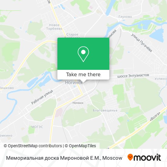 Мемориальная доска Мироновой Е.М. map