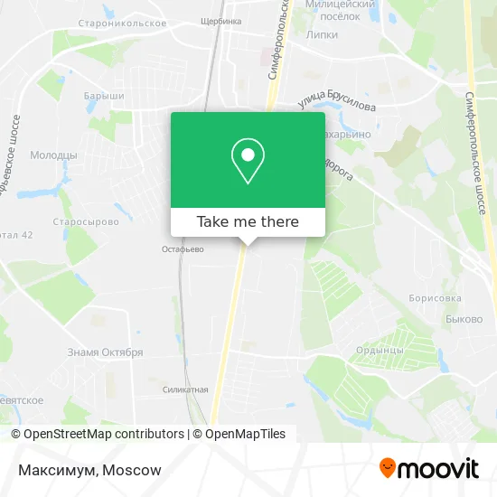 Максимум map