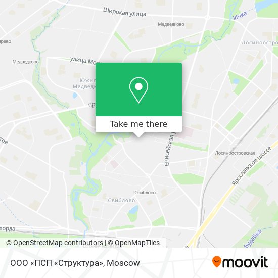 ООО «ПСП «Структура» map